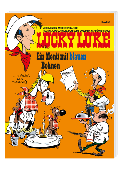 Lucky Luke Nr. 92: Ein Menü mit blauen Bohnen