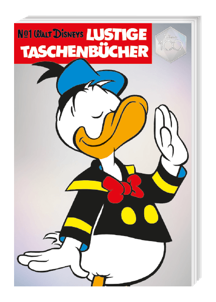 Disney 100 Lustiges Taschenbuch Nr. 1-10 + Sammelschuber