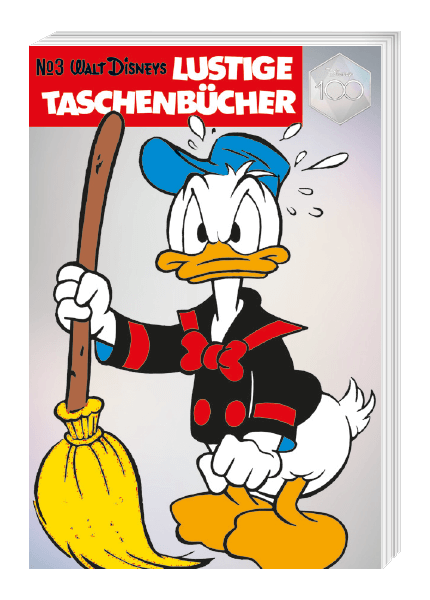 Disney 100 Lustiges Taschenbuch Nr. 1-10 + Sammelschuber