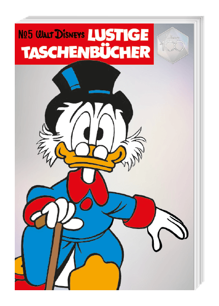 Disney 100 Lustiges Taschenbuch Nr. 1-10 + Sammelschuber