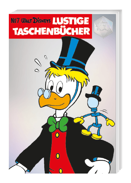 Disney 100 Lustiges Taschenbuch Nr. 1-10 + Sammelschuber