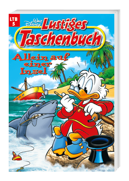 Lustiges Taschenbuch Nr. 5 - Allein auf einer Insel