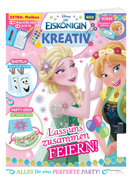 Disney Die Eiskönigin Kreativ Nr. 01/2021