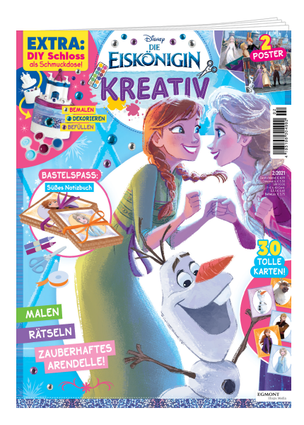 Disney Die Eiskönigin Kreativ Nr. 02/2021