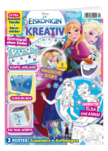 Disney Die Eiskönigin Kreativ Nr. 02/2022