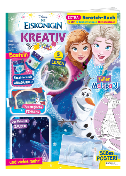 Disney Die Eiskönigin Kreativ Nr. 01/2023