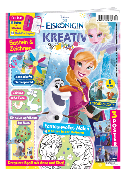 Disney Die Eiskönigin Kreativ Nr. 02/2023
