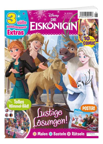 Disney Die Eiskönigin - Das Magazin Nr. 08/2022