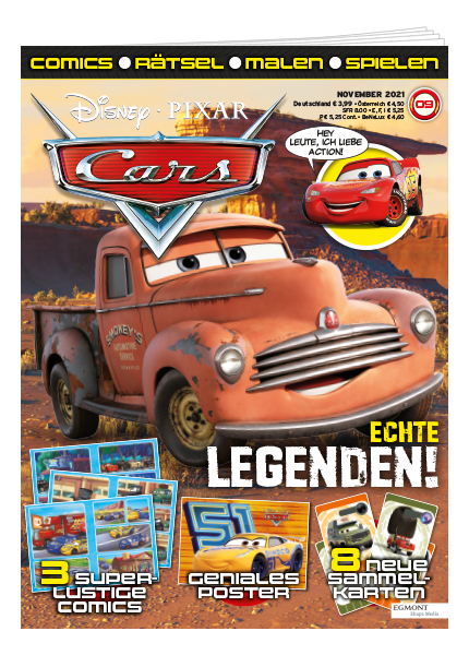 Disney Cars Nr. 09/2021