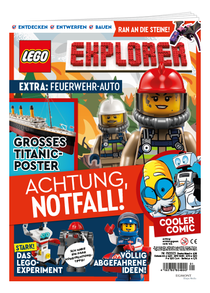 LEGO EXPLORER-Magazin Nr. 01/2023