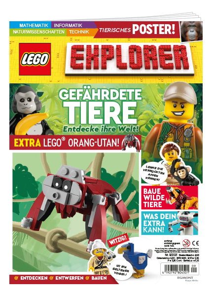 LEGO EXPLORER-Magazin Nr. 09/2021