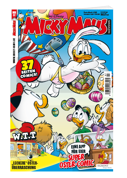 Micky Maus Magazin Nr. 07/2021