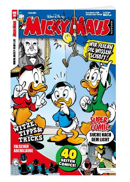 Micky Maus Magazin Nr. 09/2021