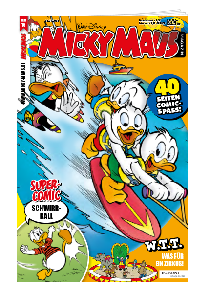 Micky Maus Magazin Nr. 16/2021