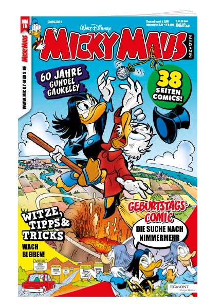 Micky Maus Magazin Nr. 19/2021