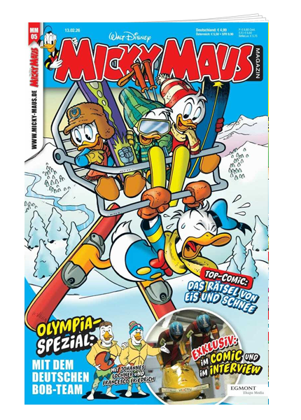 Micky Maus Magazin Nr. 05/2026 - Winterolympiade Spezial