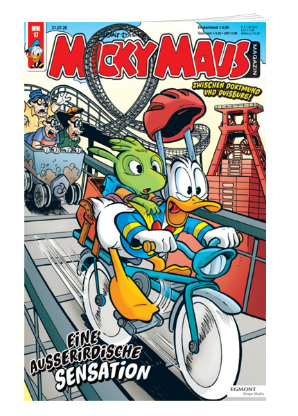 Micky Maus Magazin Nr. 17/2026 - Ruhrgebiet Regionalausgabe - Lieferung in 6-10 Wochen
