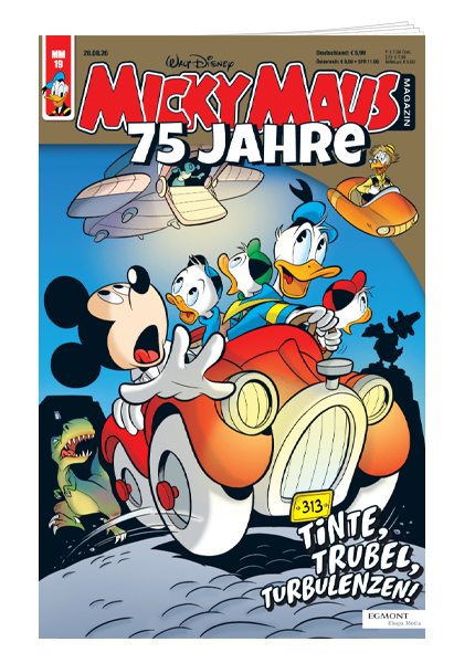 Micky Maus Magazin Nr. 19/2026 - 75 Jahre Jubiläums Ausgabe