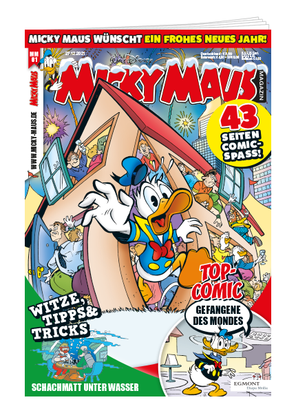Micky Maus Magazin Nr. 01/2022