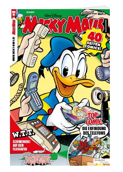Micky Maus Magazin Nr. 06/2022