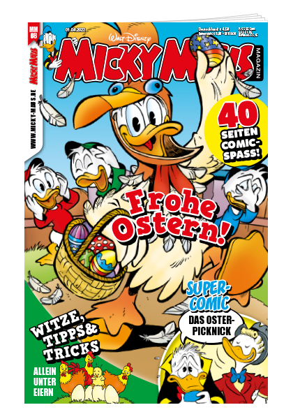 Micky Maus Magazin Nr. 08/2022