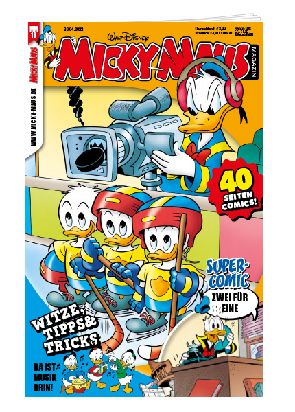 Micky Maus Magazin Nr. 10/2022