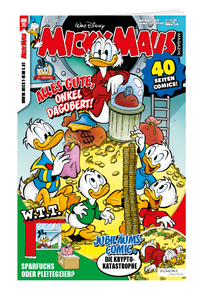Micky Maus Magazin Nr. 25/2022