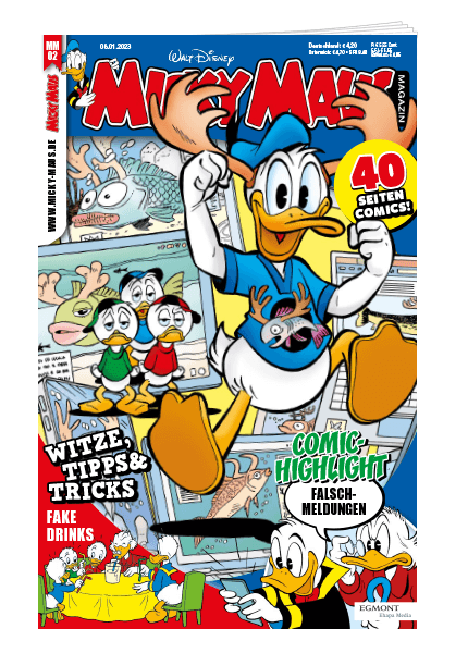 Micky Maus Magazin Nr. 02/2023