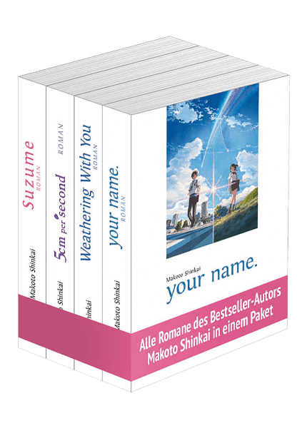 Makoto Shinkai Collection - Vier Romane