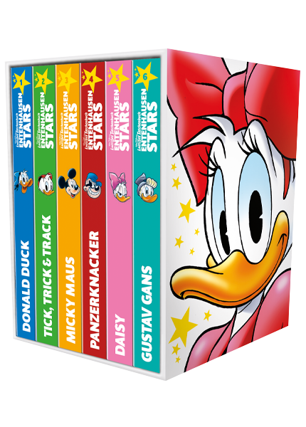 Lustiges Taschenbuch Entenhausen Stars 01-06 Box
