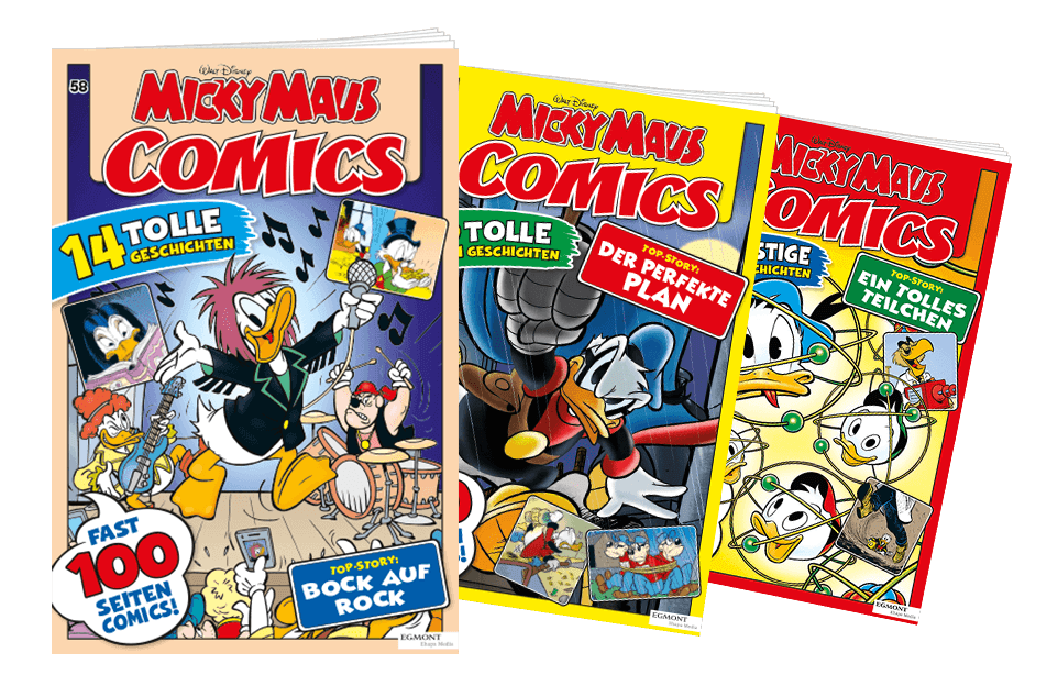 Micky Maus Comics im Abo