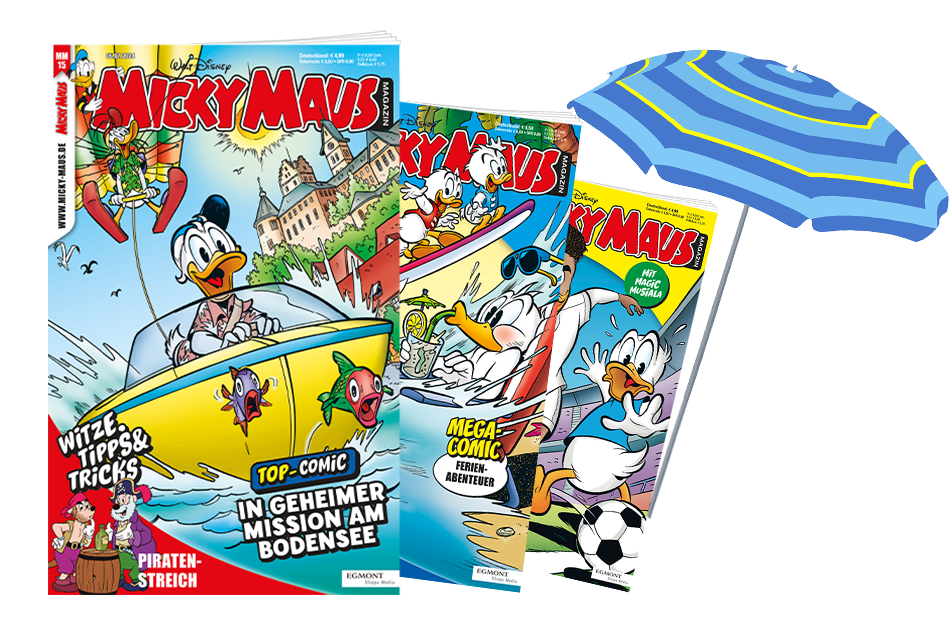 Micky Maus Sommer Abo-Angebot